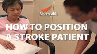 How To Position A Stroke Patient [upl. by Lejna]