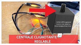 ✋️TUTO  JE MONTE UNE CENTRALE CLIGNOTANTE REGLABLE [upl. by Lexy]