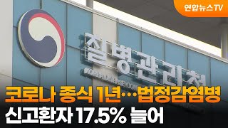 코로나 종식 1년…법정감염병 신고환자 175 늘어  연합뉴스TV YonhapnewsTV [upl. by Ardeth]