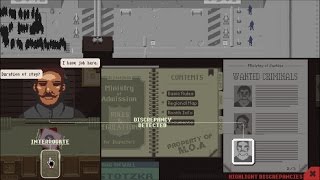 Papers Please Detaining All 3 Wanted Criminals on Day 14 With Bonus [upl. by Navonoj]