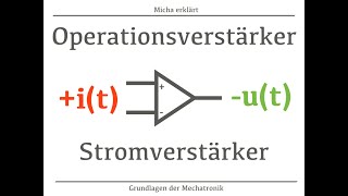 Operationsverstärker  Invertierender Verstärker  Stromverstärker [upl. by Mercado]