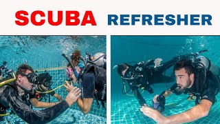 Scuba Refresher Course 🤿 All Diving Skills [upl. by Ramsay847]