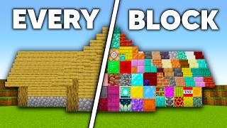 I Collected EVERY Block in Survival Minecraft [upl. by Elgar]