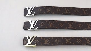 HOW TO SPOT A FAKE LOUIS VUITTON BELT  Real vs Replica LV Belt Review Guide [upl. by Cinomod457]