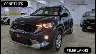 Kia Sonet HTK Plus Turbo iMT  ₹ 999 Lakhs  Detailed Review [upl. by Erdnaek]