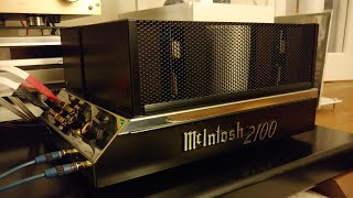 McIntosh 2100 Amplifier amp MX113 PreTuner [upl. by Chelsae489]