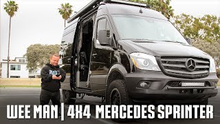 Van Life with Wee Man  Converted Mercedes Sprinter [upl. by Gram]