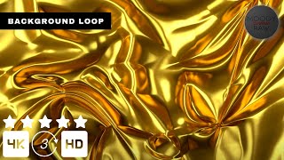 GOLDEN LUXURY ANIMATION BACKGROUND BACKGROUND PARTY 3 HOURS 4k [upl. by Arual347]