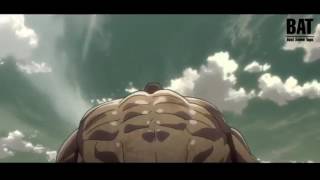 Attack on titan Eren vs The Armored Titan full fight [upl. by Diba462]