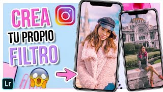 COMO CREAR TU PROPIO FILTRO PARA FOTOS DE INSTAGRAM ♥ Jimena Aguilar [upl. by Airdnaed]