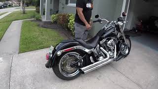 Harley Davidson Fatboy upgrades since Jan 2021 video [upl. by Enitsenre]