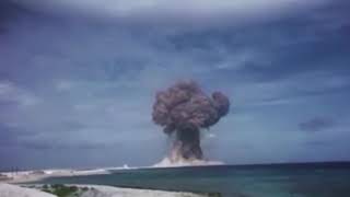 Historical Nuclear Bomb Explosion Footage With Realistic Sound [upl. by Airdnax]