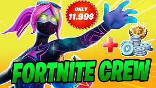 Everything you NEED TO KNOW About FORTNITE CREW Monthly SUBSCRIPTION GALAXIA SKIN  VBUCKS amp MORE [upl. by Jarrett]