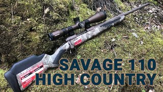 Gun Review The New Savage High Country 110 [upl. by Chow991]