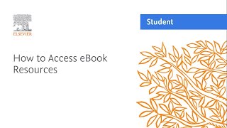 How to Access eBook Resources [upl. by Bear912]