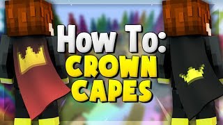 How To CROWN OPTIFINE CAPE Optifine Cape Designs [upl. by Sel]