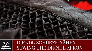 DIY Dirndl Schürze nähen [upl. by Eenahc438]