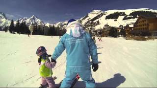 Jardin denfants 45 ans Débutants Ecole de ski Les2Alpes [upl. by Minda]