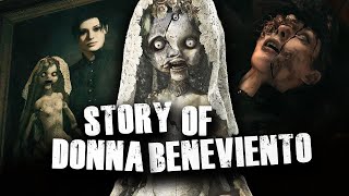 Story of Donna Beneviento And Her Doll Angie Explained Resident Evil Village  Resident Evil 8 [upl. by Nehttam222]