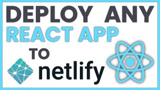 Deploy any React JS App to Netlify with Github  Hosting React JS Apps [upl. by Anoiuq]