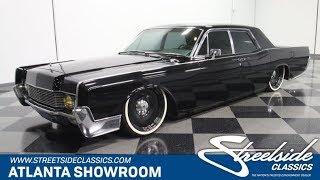 1966 Lincoln Continental Restomod for sale  4688 ATL [upl. by Trula281]