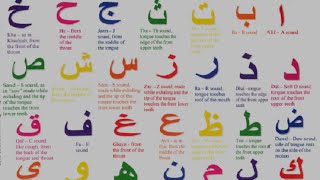 Arabic Alphabet  Pronunciation [upl. by Enirok408]