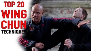 Top 20 wing Chun Techniques [upl. by Gibrian527]