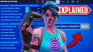 How to Improve Aim on Controller FAST in Fortnite Best InDepth Settings  Practice Guide [upl. by Innek657]