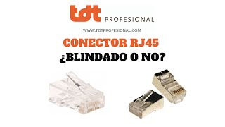 Conector RJ45 Blindado o de Plástico ¿Cuál utilizar [upl. by Ellednek662]