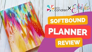 Erin Condren x Etta Vee Softbound LifePlanner Review  Chloetry Plans [upl. by Clemens601]