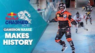 Cameron Naasz Makes History In Canada  Mens Final  Red Bull Crashed Ice 2017 [upl. by Terrej]