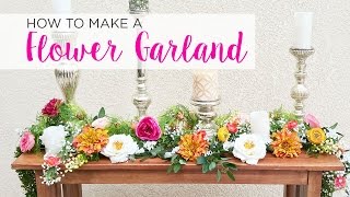 HowTo DIY Garland [upl. by Ainevul82]