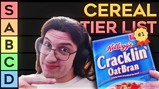 My DEFINITIVE Cereal Tier List [upl. by Crooks]