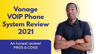 Vonage VOIP Phone System Review 2021 [upl. by Ettesyl962]