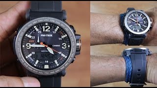 CASIO PROTREK PRG6001 NEW MODEL  UNBOXING [upl. by Nosremaj]