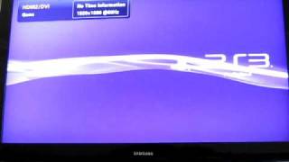 New PS3 Slim startup sound and screen [upl. by Niret]