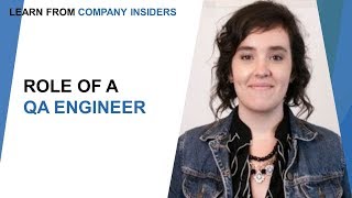 Role of a QA engineer  QA engineer job description  By Elizabeth Turner [upl. by Oeak]