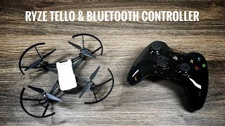 Using A BlueTooth Controller with Ryze Tello Drone [upl. by Atinid836]