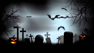 Halloween Graveyard Background After Effects Template [upl. by Akeme]