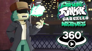 Friday Night Funkin 360° Animation Nerves from Smoke Em Out Struggle Mod  VS Garcello [upl. by Godric]