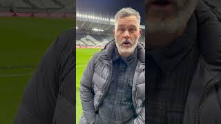 Pitchside preview from St James’ Park… NEWWHU [upl. by Nerej641]