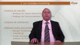 1 Les stratégies marketing [upl. by Audie]