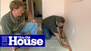 How to Install WallToWall Carpeting  This Old House [upl. by Goodman122]