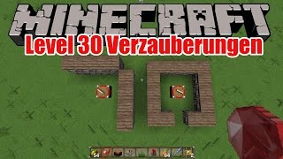 Minecraft Tutorial Level 30 Verzauberungen wirken [upl. by Cybill265]