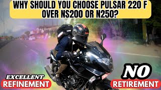 Bajaj Pulsar 220 F 2024 Review [upl. by Ilyk]