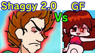 Friday Night Funkin VS Shaggy Rematch 20 UPDATE FNF MOD HardCanon  Ending amp Cutscenes [upl. by Llerihs]