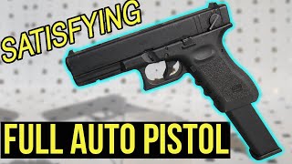 Satisfying FULL AUTO Pistol  Elite Force Glock 18C Straight Outta the Box [upl. by Oiramej]