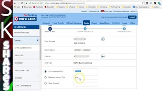 How to complete HDFC Credit card Payment online [upl. by Bellanca]