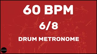 68  Drum Metronome Loop  60 BPM [upl. by Htieh]