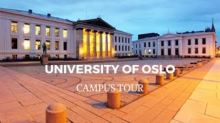 University of Oslo l CAMPUS TOUR [upl. by Nylaroc534]